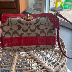 Coach wristlet